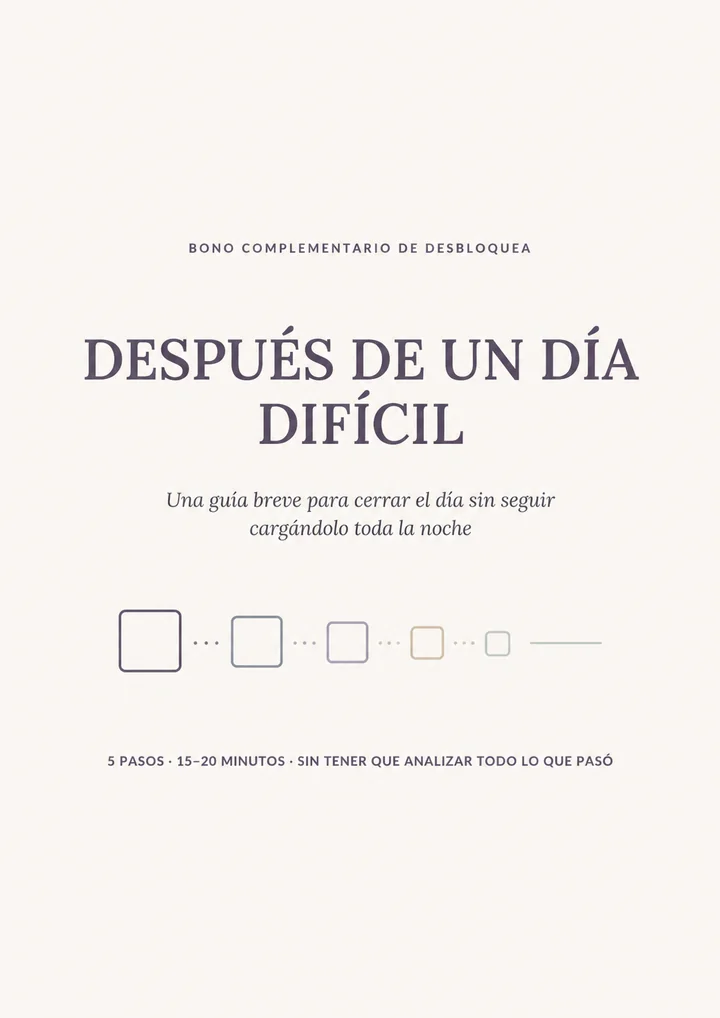 Portada del bono Después de un día difícil