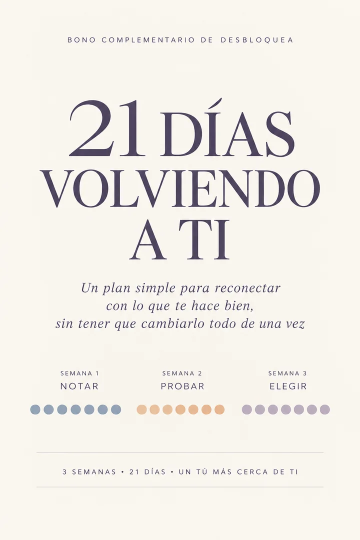 Portada del bono 21 días volviendo a ti